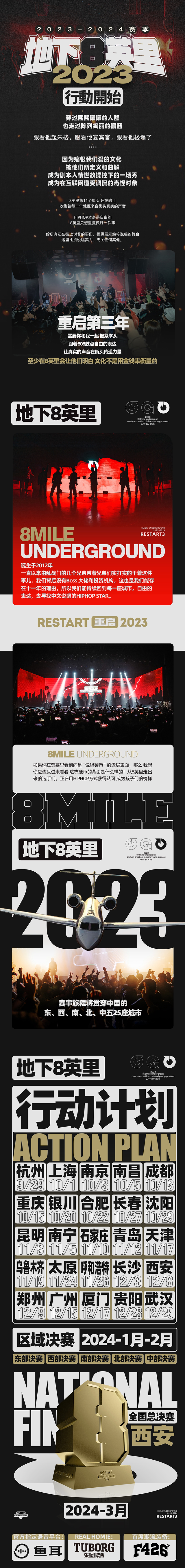 地下8英里2023「RESTARTⅢ 重启」 西安站