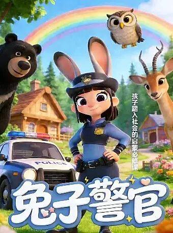 2026新剧《兔子警官》｜小喜鹊儿童剧｜疯狂爆笑｜动物城大探案｜提升宝宝社交力
