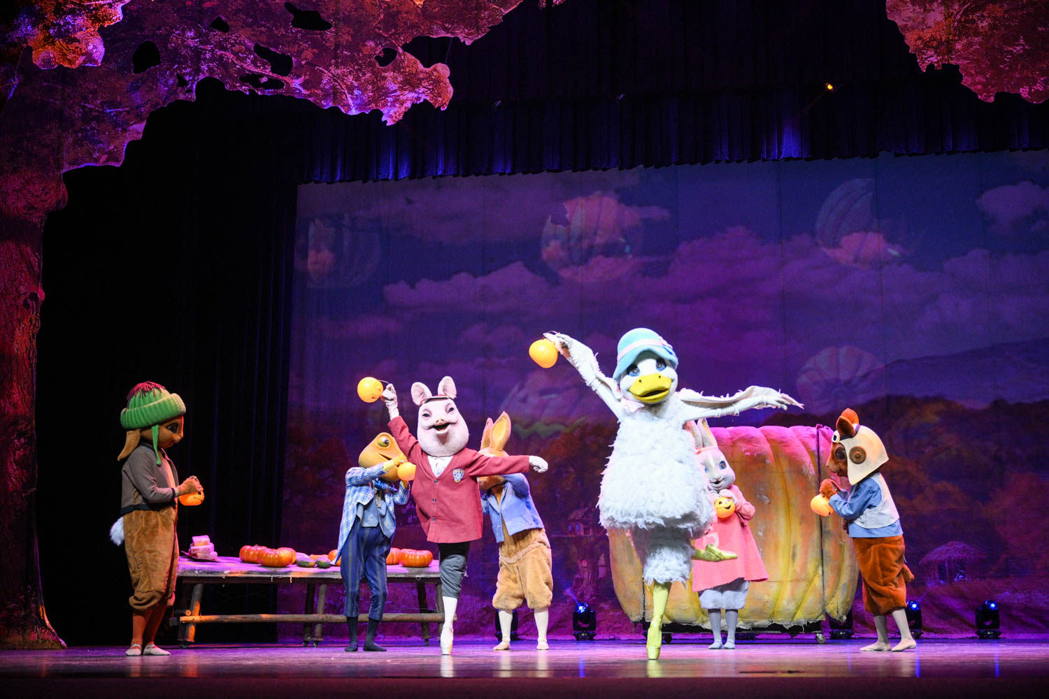 英国百年动漫经典芭蕾舞剧《比得兔之动物狂欢夜》