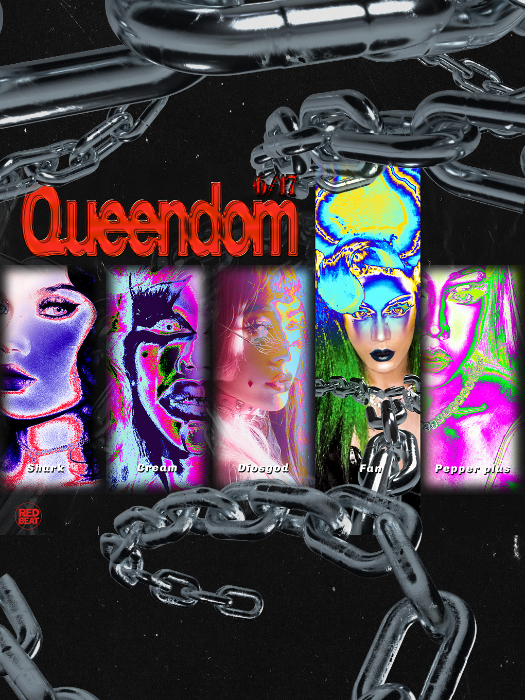 红节奏LIVEHOUSE近期：【长沙】QUEENDOM变装秀