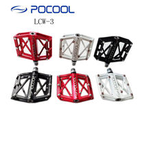 Taiwan POCOOL Parkour LCW-3 Mountain Road Bike Bearing Pedals CNC Bearing Pedals