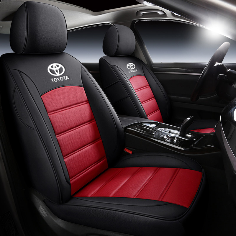 ToyotaRAV4CorollaCHRCAMRY Crown Vios FS Rayling car cushion four seasons universal seat cover