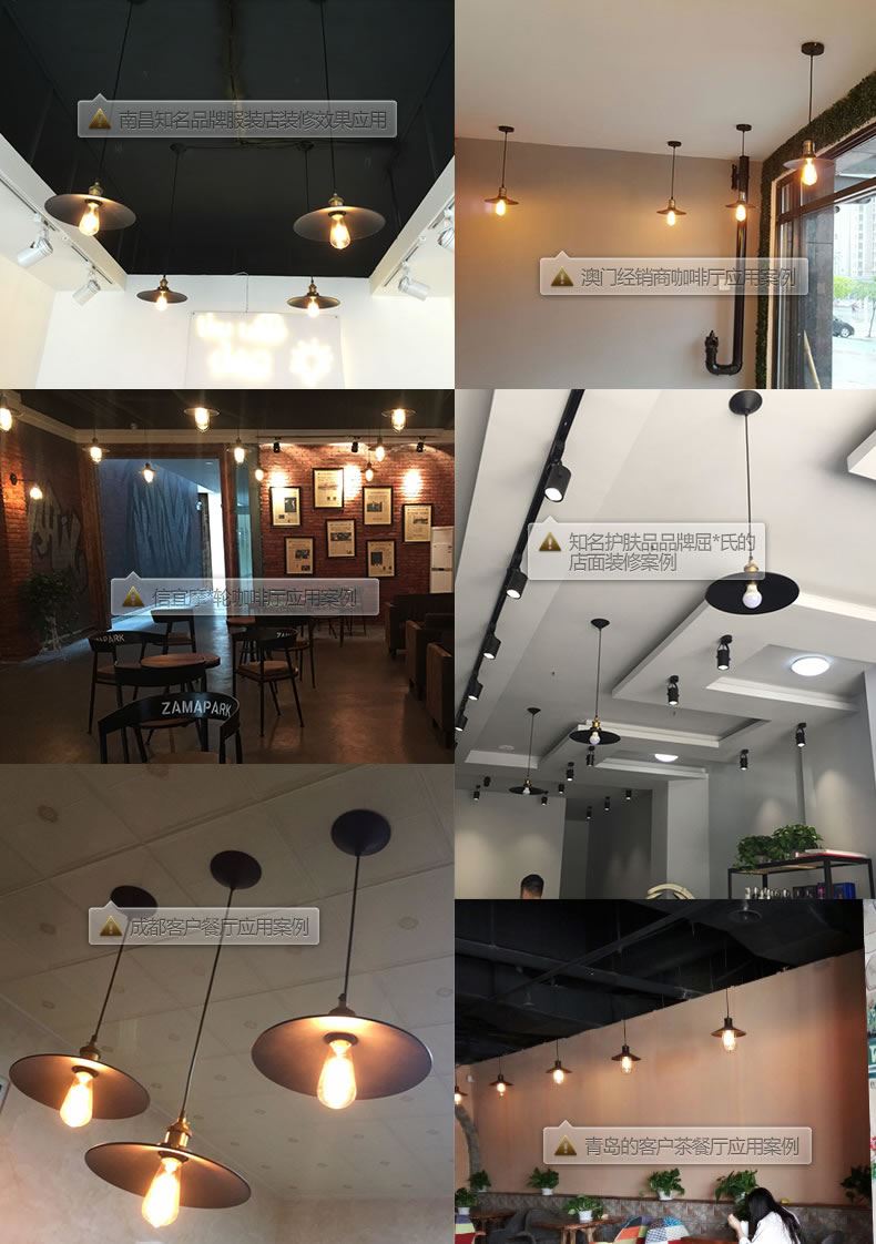 复古工业风吊灯餐厅酒吧咖啡厅美式吊灯创意个性怀旧loft锅盖吊灯-阿里巴巴
