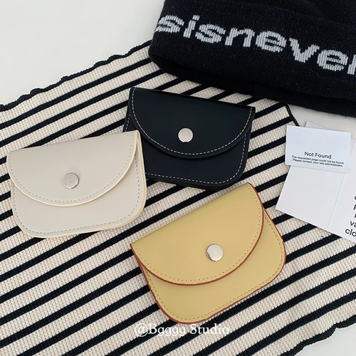 Брендовый короткий бумажник, маленький кошелек, небольшая сумка, высококачественный портативный картхолдер, полиуретановые монеты, Южная Корея, простой и элегантный дизайн