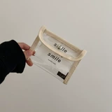 Брендовый кошелек из ПВХ, милый портативный маленький картхолдер, система хранения, Южная Корея