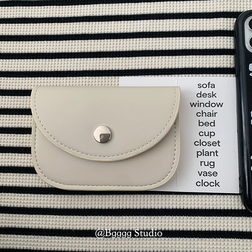 Брендовый короткий бумажник, маленький кошелек, небольшая сумка, высококачественный портативный картхолдер, полиуретановые монеты, Южная Корея, простой и элегантный дизайн