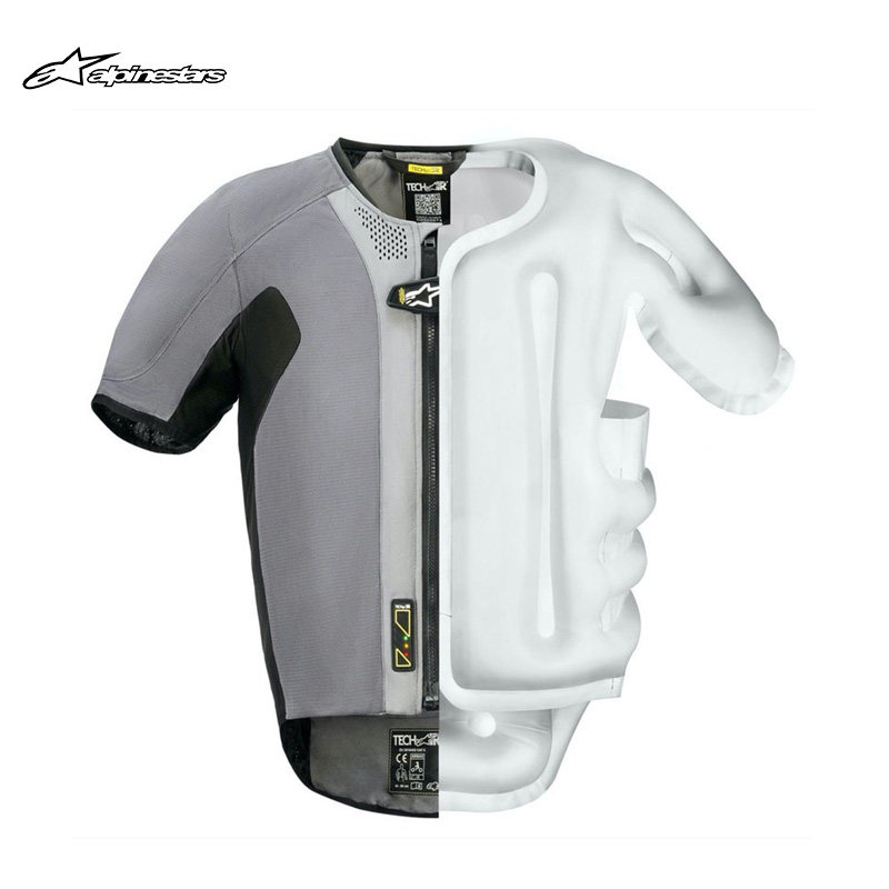 Xiaobai classmate A star TECHAIR5 motorcycle wearing smart electronic airbag vest riding anti-fall vest