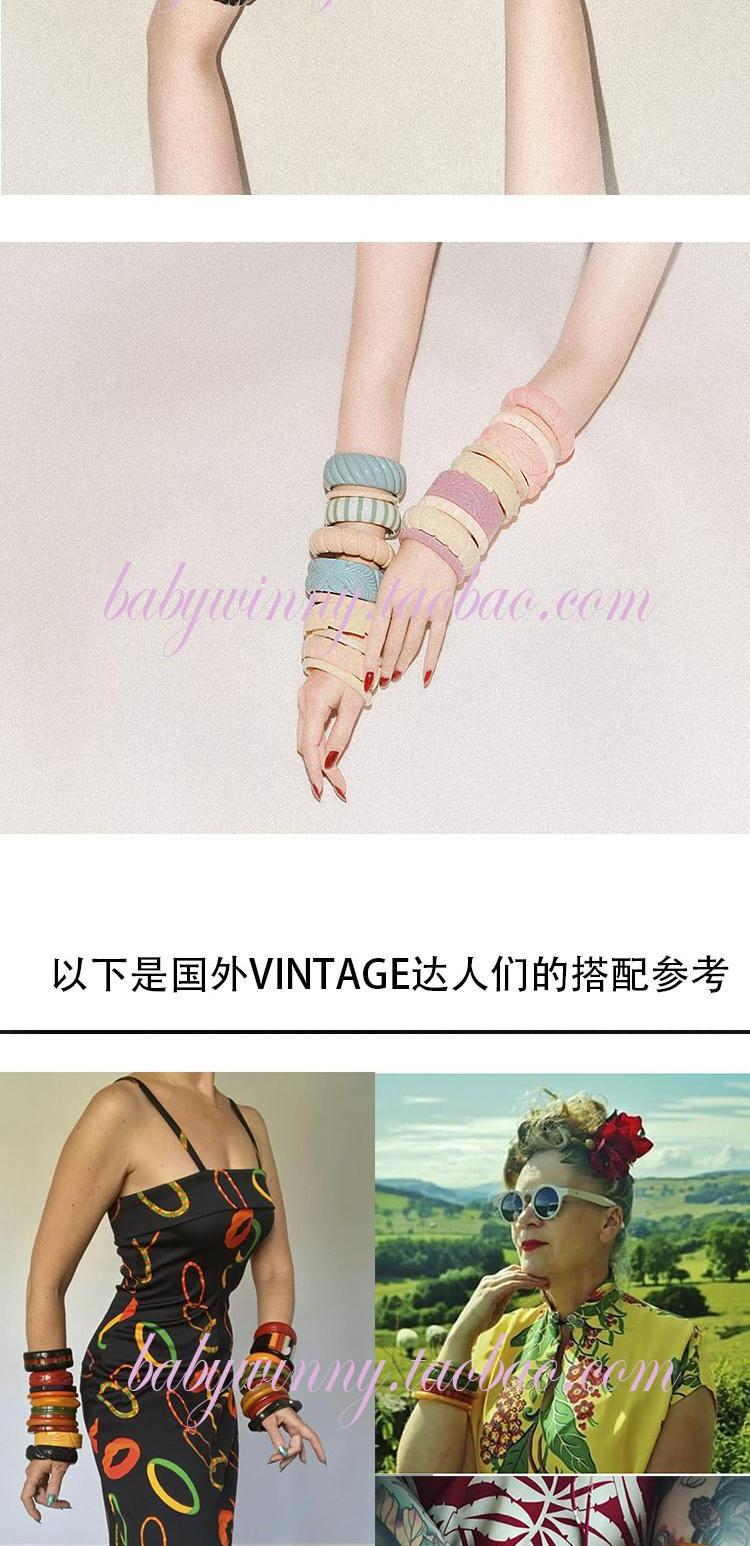 Không giảm giá cổ điển 50 nhựa chạm khắc vòng tay màu rắn - Vòng đeo tay Cuff vòng đá mắt hổ