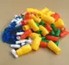 PVC insulated sheath V35 square copper nose cold pressing terminal head sheath terminal block V38 color set 200pcs