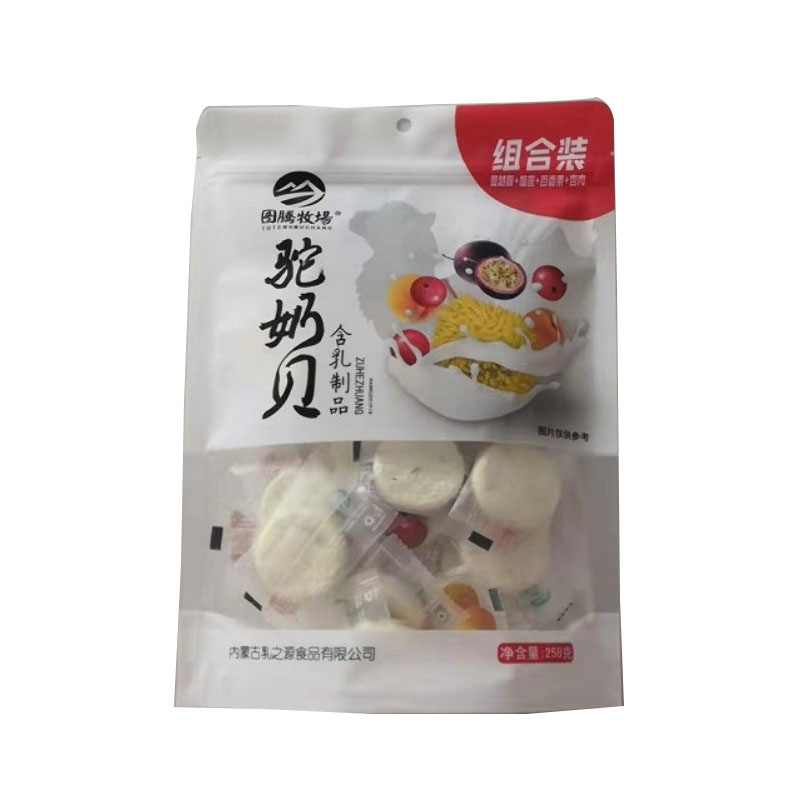 Inner Mongolia Totem Pasture 258g Camel Milk Bay Dairies Cranberry Durian Thyme Berries Apricot Camel Milk Bay Composition