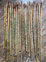 Special deal with Luohan bamboo fan bone raw material handlebar raw material turtle bamboo craft raw material fishing rod