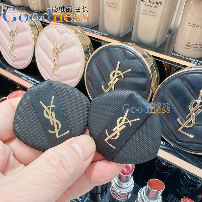 Domestic Retail Store Ysl Saint Laurent Black Sponge Waterdrop-Shaped Powder Puff for Applying Liquid Foundation Cushion Domestic Retail Store Ysl Saint Laurent Black Sponge Waterdrop-Shaped Powder Puff for Applying Liquid Foundation Cushion
