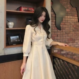 Красное весеннее вечернее платье, сексуальная ретро элитная юбка, коллекция 2022, французский ретро стиль