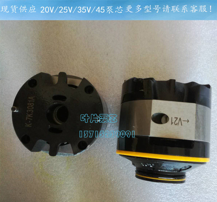 Original AMERICAN WEGSE BLADE PUMP Pump Bile 45V35V25V high-pressure pump core primary-secondary vane pump