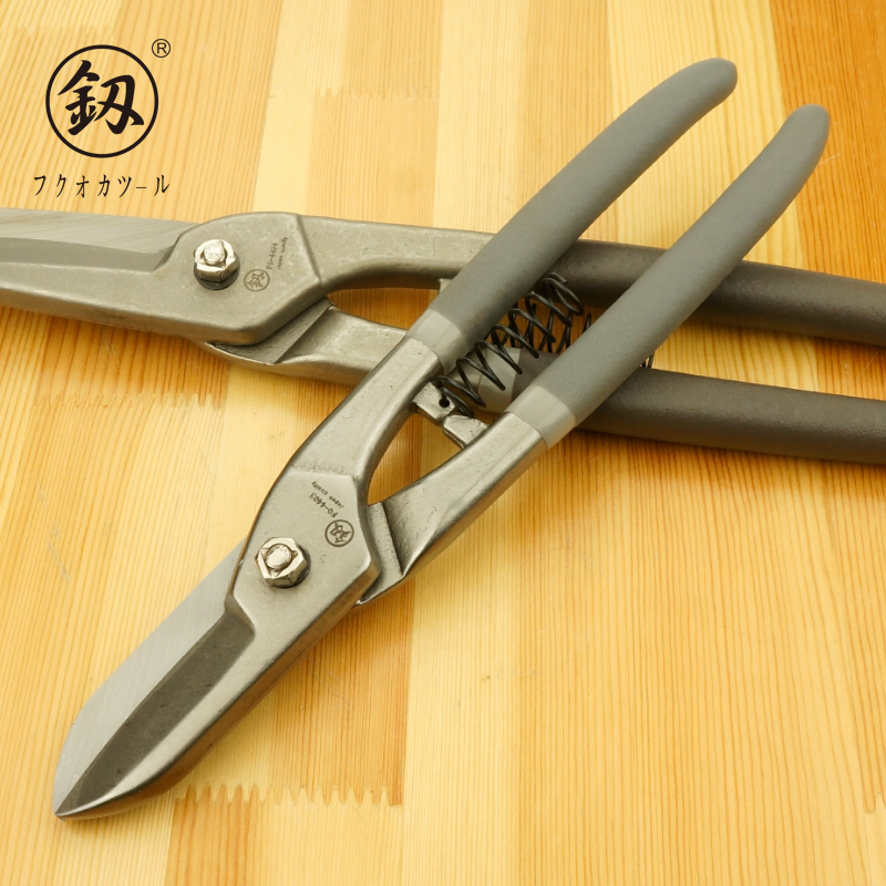 Fukuoka tool Heavy iron sheet cut industrial cut stainless steel plate cut metal big scissors cut white sheet steel cut
