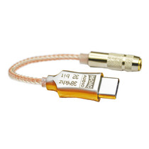 USB Type-C HIFI portable digital chip adapter wire ALC5686 audio decoding ear amplifier sound card