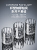 High-End Gold-Plated 0.1kg White Wine Glasses Home Set Crystal Glass Premium Thickened Small Liquor Beer Cups