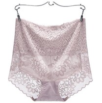 Mid-waist hips artifact panties women lace sexy waist pants hip hip seamless abdomen breifs ultra-thin breathable