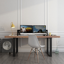 Nordic Solid Wood Computer Desk Work Desk Simple Desk Electric Race Bench Brief Bedroom Writing Desk Calligraphy Long Table
