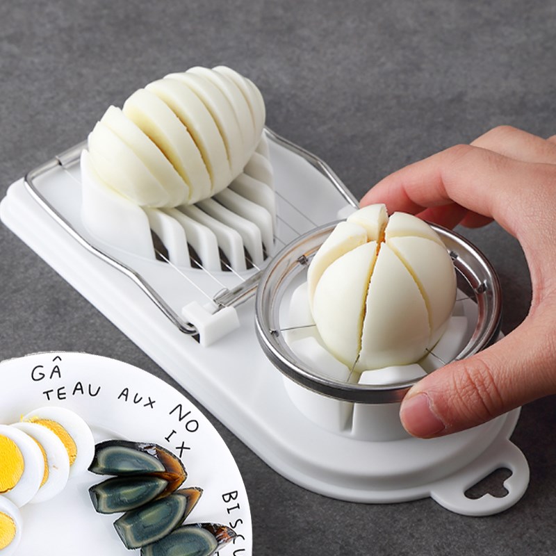 Egg cutter all six multi-functional egg cutter household egg cutter cut egg artifact two-in-one cutter Songhua