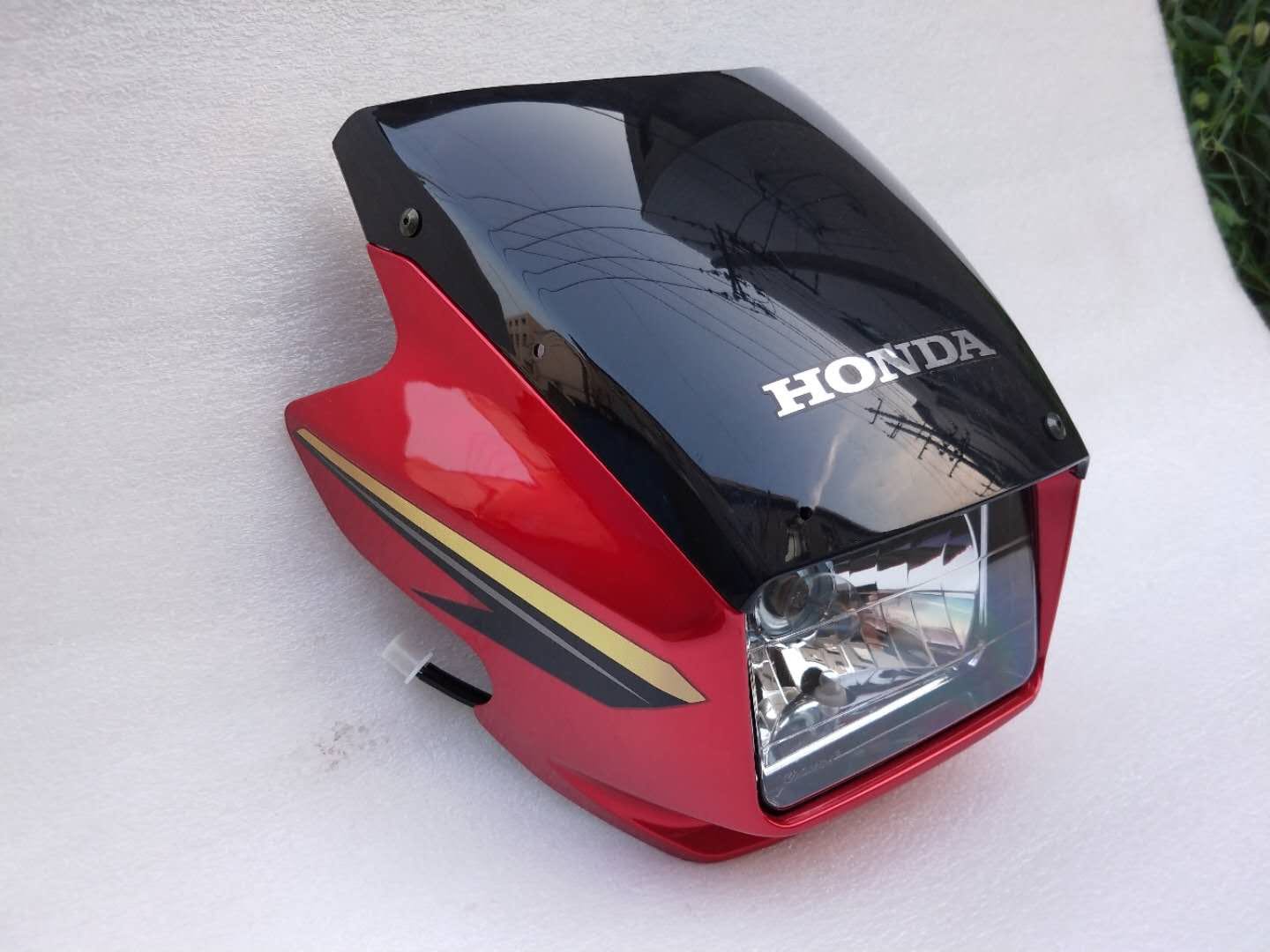 Áp dụng cho phụ kiện xe máy Sundiro Honda SDH125-49 Tấm che đầu che Jin Feng Rui Đèn pha độ đèn xe máy