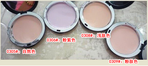 Genuine lacvert Ragbel dưỡng ẩm tự nhiên khô và ướt bột kiểm soát dầu set trang điểm che khuyết điểm - Bột nén phấn phủ kiềm dầu