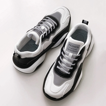 High quality mens new reflective thick soled dad shoes mesh breathable casual sneakers fashion Joker shoes