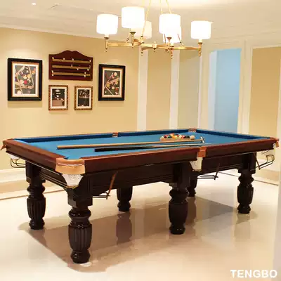 Billiard table home standard adult billiard table Commercial ball room Chinese black Eight table tennis table tennis two in one