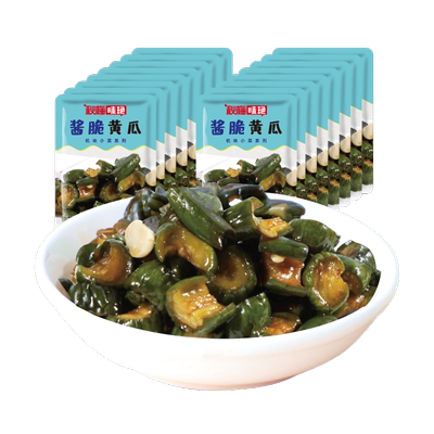 秋梅小菜酱脆黄瓜40g*10包