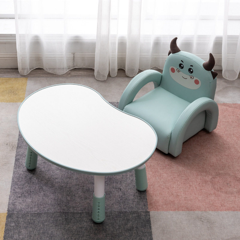 Children's peanut table can lift early to teach table baby baby sofa kindergarten Learn to read Korean peas table