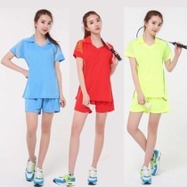 Short-sleeved womens basketball suit basketball suit mens and womens custom basketball jacket childrens basketball badminton suit