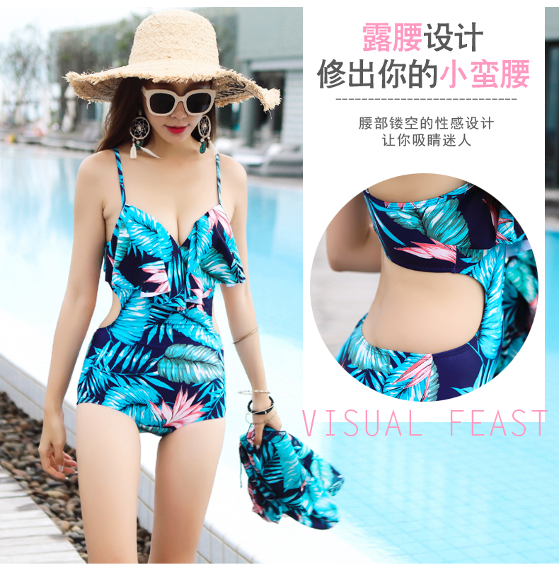 2018 Hàn Quốc gợi cảm ngực nhỏ thép tấm tụ tập tam giác Xiêm nửa tay áo chống nắng mùa xuân đi biển cặp đôi đồ bơi 	bộ đồ đôi đi biển