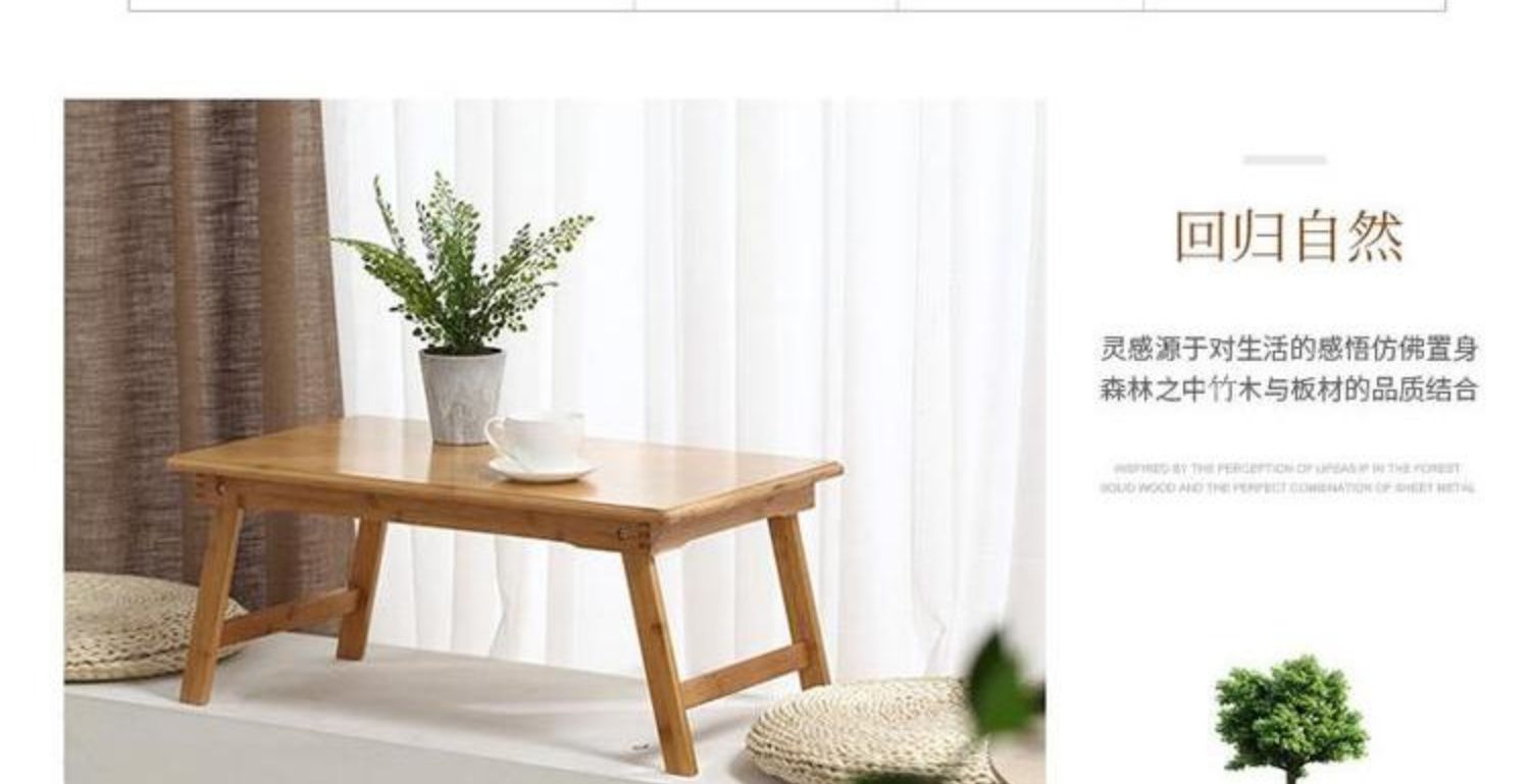 Bàn để bàn máy tính xách tay với bàn gấp bàn lười biếng bàn nhỏ sinh viên học tập ký túc xá bàn gỗ - Bàn bàn học chống gù chống cận dergo