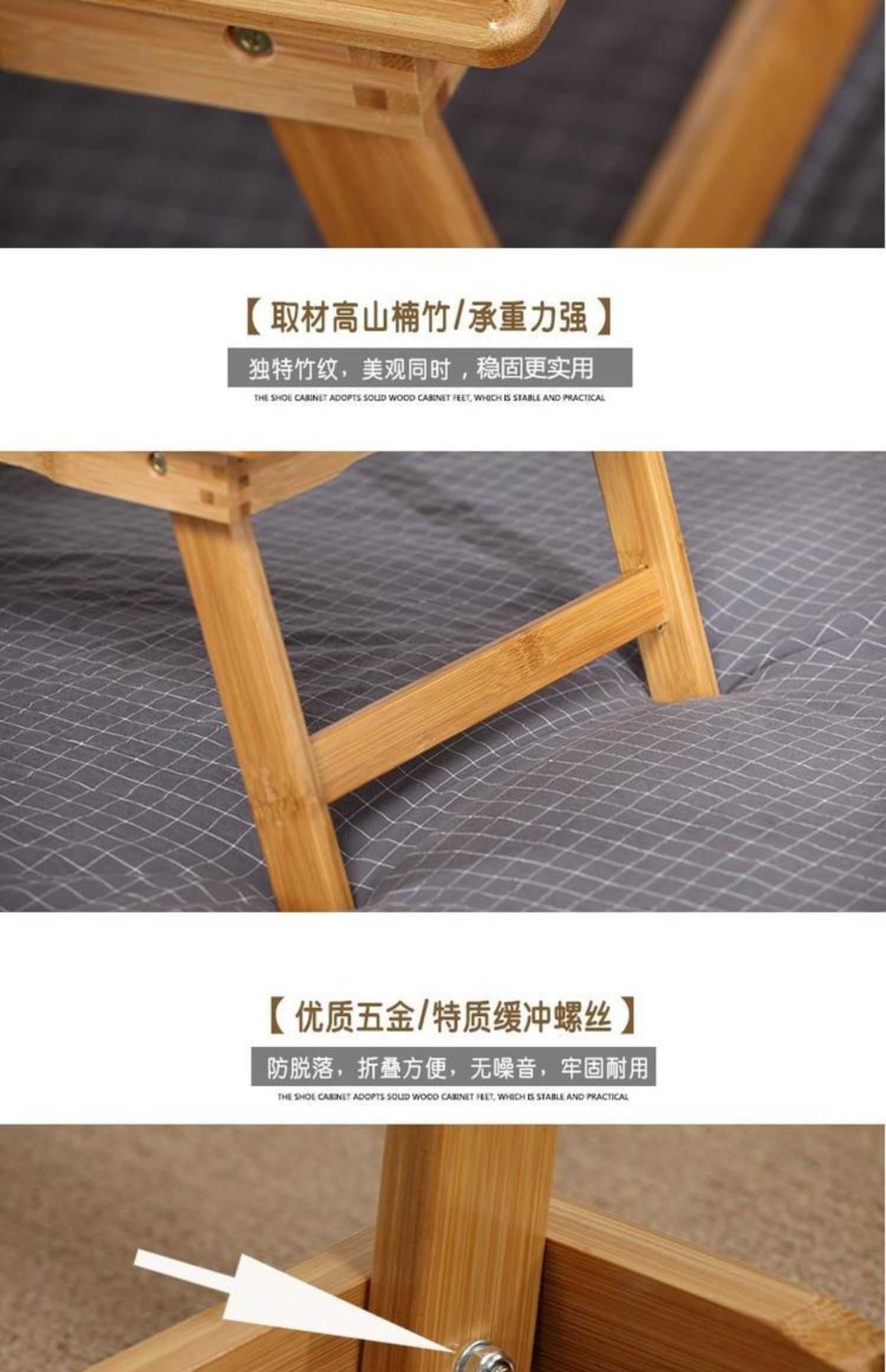 Bàn để bàn máy tính xách tay với bàn gấp bàn lười biếng bàn nhỏ sinh viên học tập ký túc xá bàn gỗ - Bàn bàn học chống gù chống cận dergo