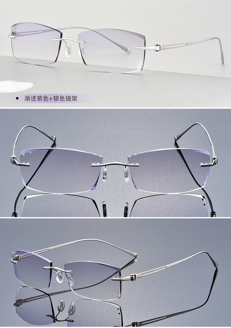 Montures de lunettes en Titane pur - Ref 3139597 Image 19
