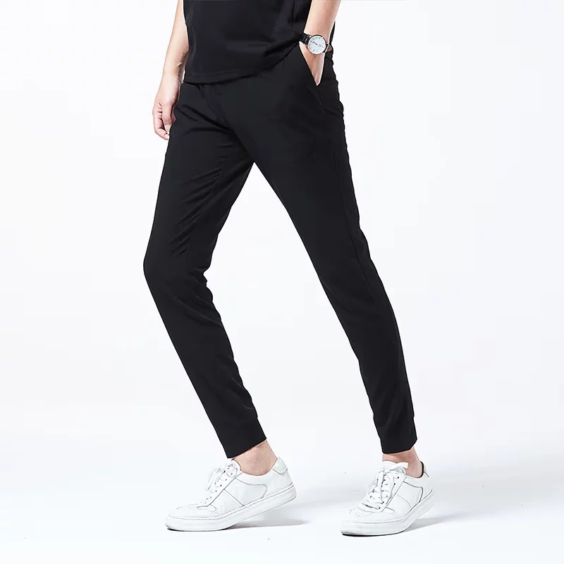 Universal fitted overall, trousers, Korean style, drawstring