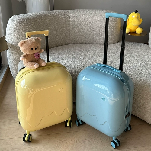 Милый чемодан для мальчиков с сидением, 16 дюймов