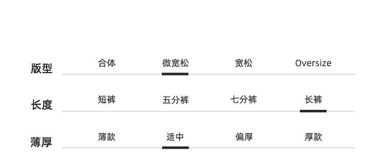 诺诺公主S1N初中生26秋撞色双条纹休闲裤女青少年韩系松弛感伞裤 — 7