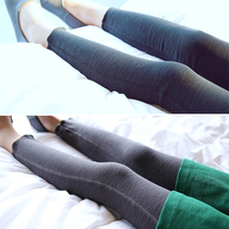 Girls  leggings spring and autumn thin models wear the new Korean version of Western style middle and large childrens thin stretch childrens pants