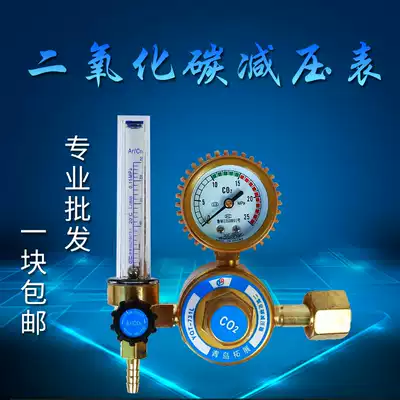Gas-shielded welding machine pressure gauge electric heating carbon dioxide pressure reducing valve co2 heater gas meter 36V 110 220V
