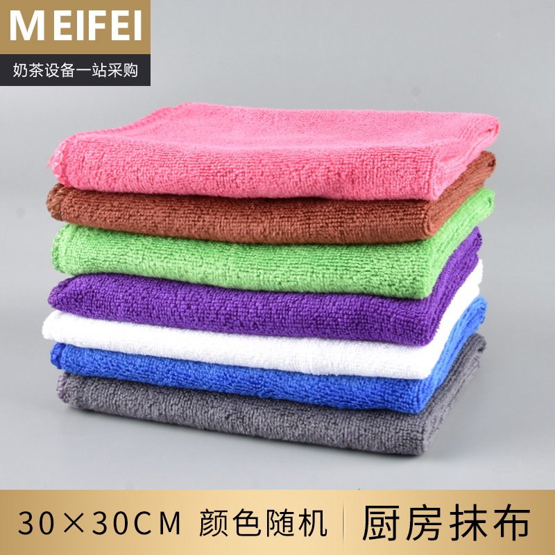 Thickened kitchen cloth Dishwashing cloth Absorbent towel Absorbent towel does not lose hair, does not stick oil Kitchen cleaning towel