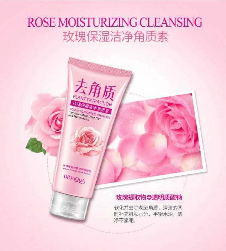 Boquanya Exfoliating Facial Men Full Body Facial Gel Deep Female Scrub Tẩy tế bào chết Không kích thích