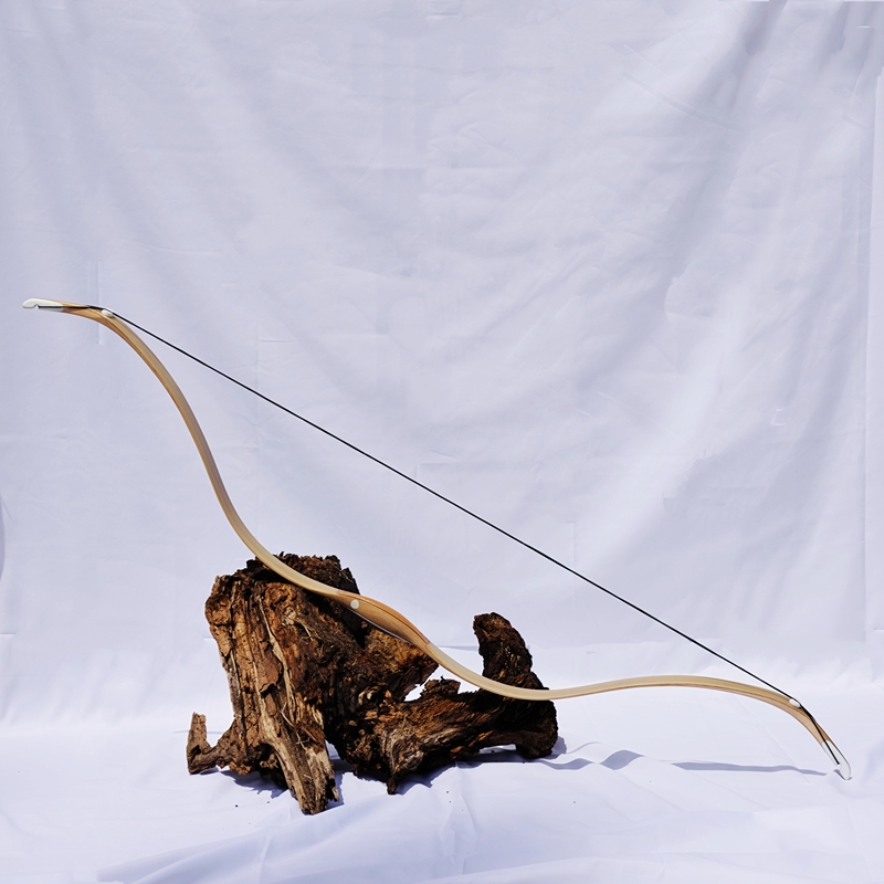 Liang Zhi Archery Chenxing Small Shaft Tatar Traditional Bow Laminated Bow with Large Draw Distance, Soft Pull Feel, Low Vibration, Easy to Shoot Accurately