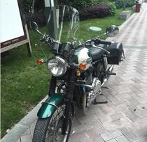Motorcycle Windshield Suitable for GZ150GN250 Installation Round Light Windshield Tianjian King Windshield Street Car pc Windshield