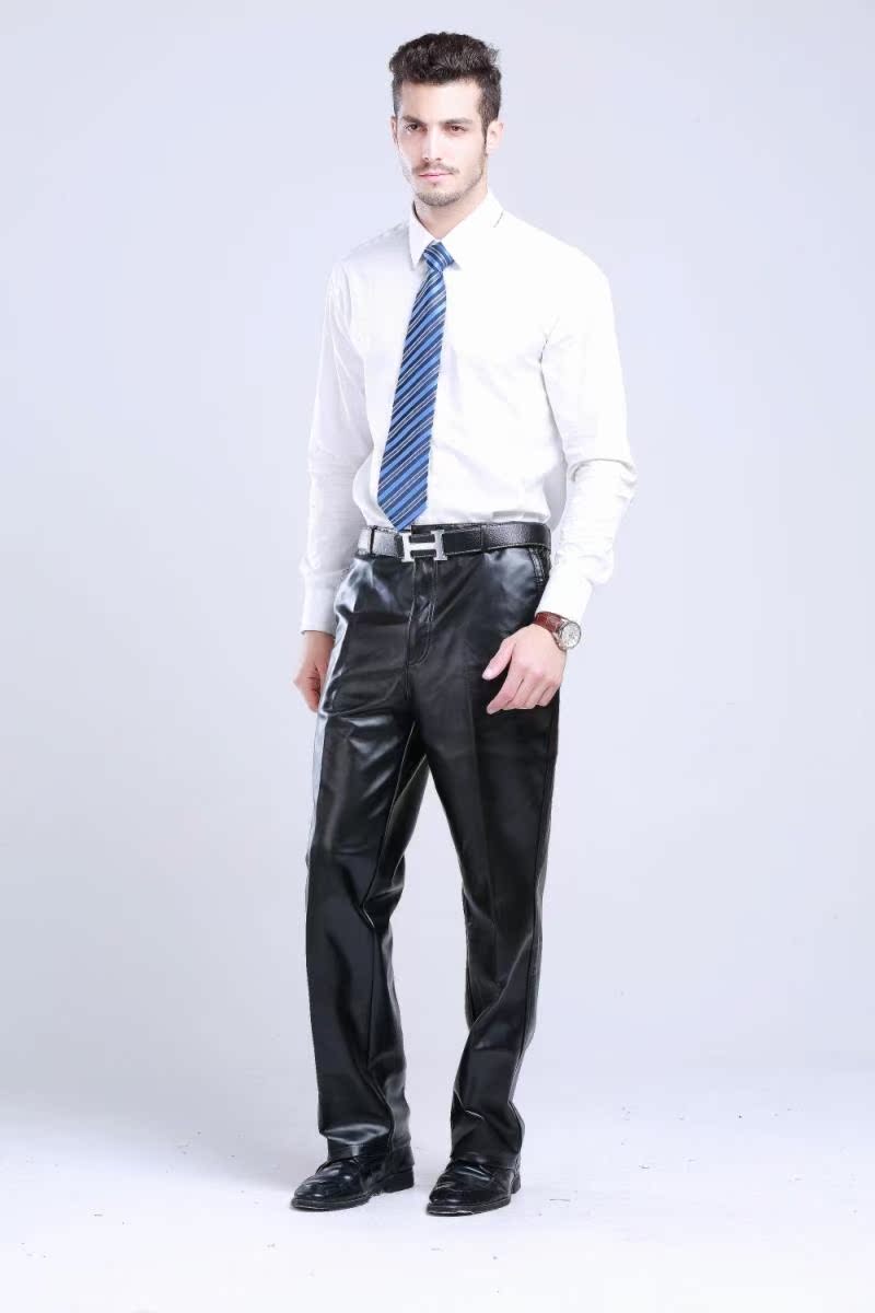 Pantalon cuir homme en vrac YILU pour hiver - Ref 1483554 Image 7