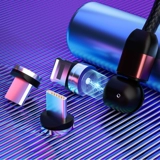 Apple, xiaomi, huawei, vivo, oppo, магнитный сильный магнит, зарядный кабель, длинный мобильный телефон, андроид, «три в одном», популярно в интернете