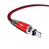 Apple, huawei, vivo, xiaomi, магнитный сильный магнит, зарядный кабель, длинный универсальный мобильный телефон, андроид, «три в одном», 2м