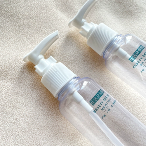 Бутылка, шампунь, очищающее молочко, косметический лосьон, 2 шт