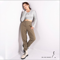 Modern dance training pants Ballet pants Yoga pants Womens fitness pants Slim slim nine-point pants Daily casual pants