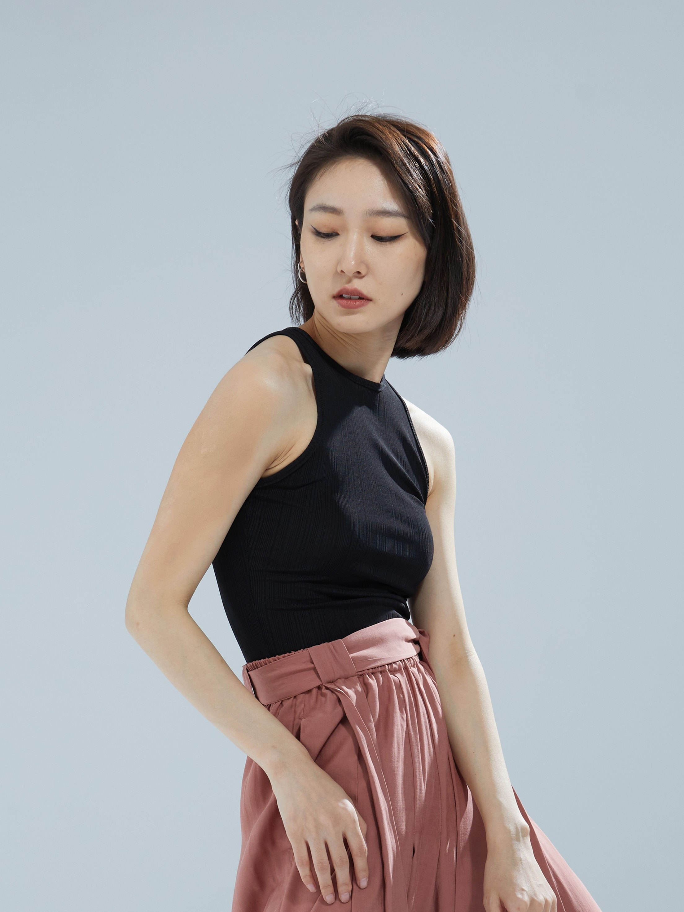 Dance clothing women's summer dress dance practice suit Sports vest short-sleeved sweat suit Classical modern dance original new